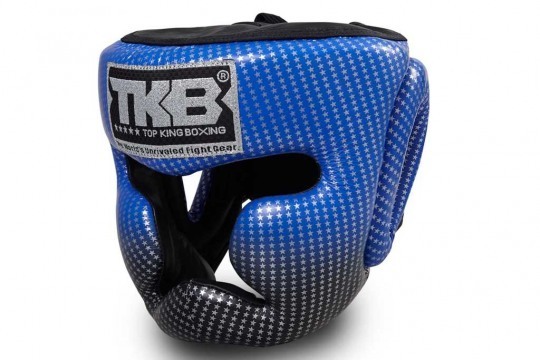 Top King Blue "Super Star Edition" Head Guard